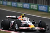 Yuki Tsunoda of Japan driving the (22) Visa Cash App Racing Bulls VCARB 02 on track during the F1 Grand Prix of China - Source: Getty